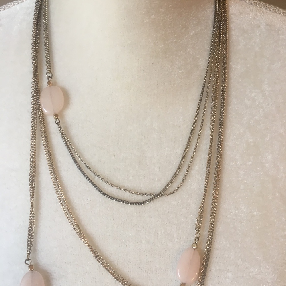 4 for $12: Gold Tone Long Necklace